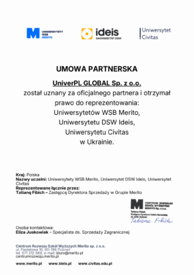 Університет WSB Merito Lodz Університет WSB Merito Lodz - UniverPL